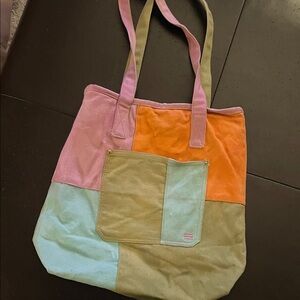 Urban Outfitters Colorful Patchwork Tote Bag